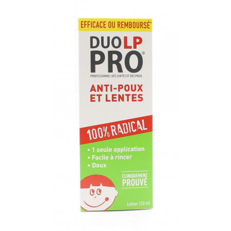 Duo LP Pro Anti-poux et Lentes 150ml - Univers Pharmacie