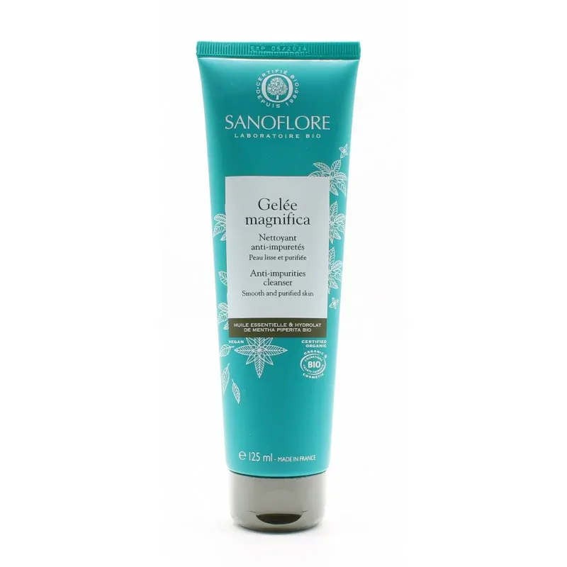 Sanoflore Gelée Magnifica Nettoyant Anti-Impuretés Bio 125 ml