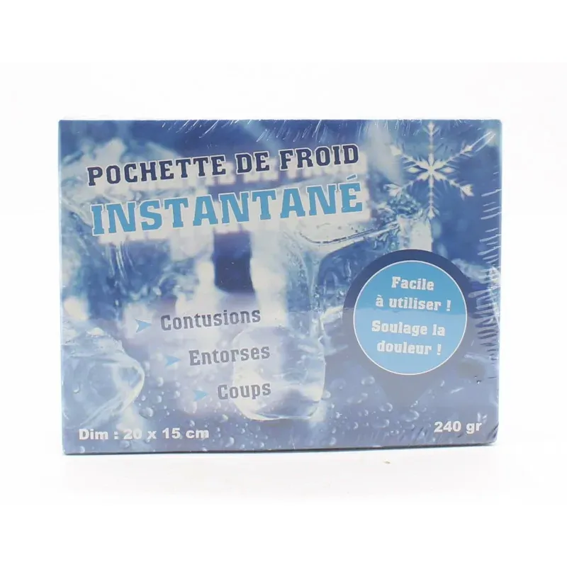 Pochette de Froid Instantané 20x15cm - Univers Pharmacie