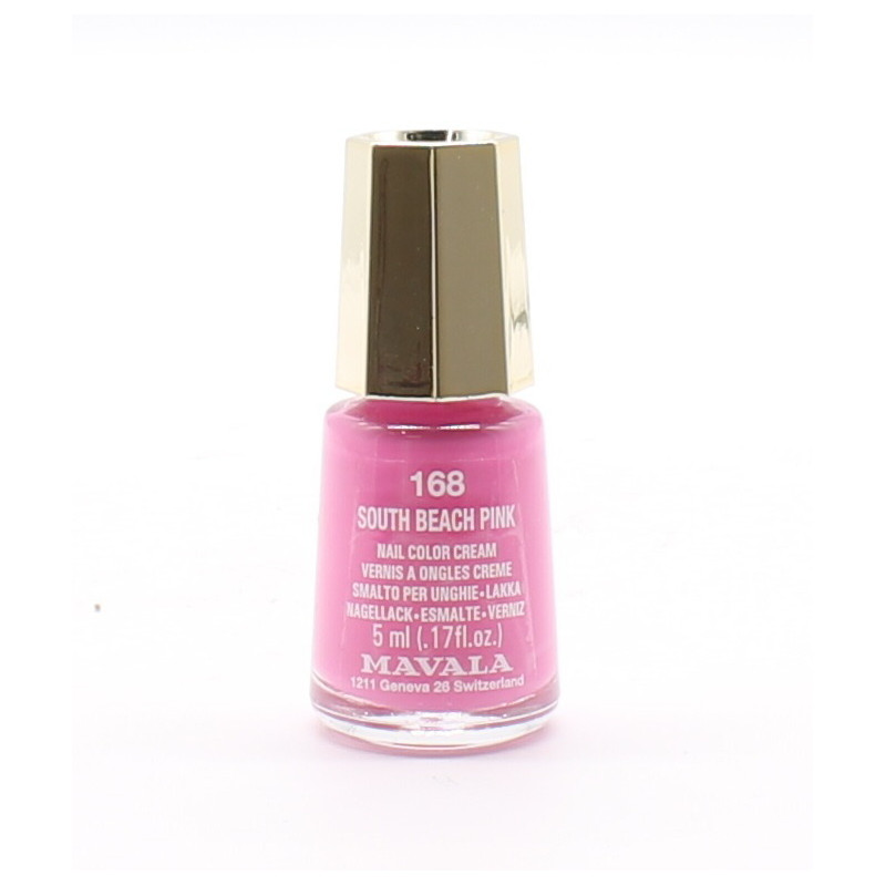 Mavala 168 South Beach Pink Vernis à Ongles 5ml Mavala 168 South Beach Pink Vernis à Ongles 5ml