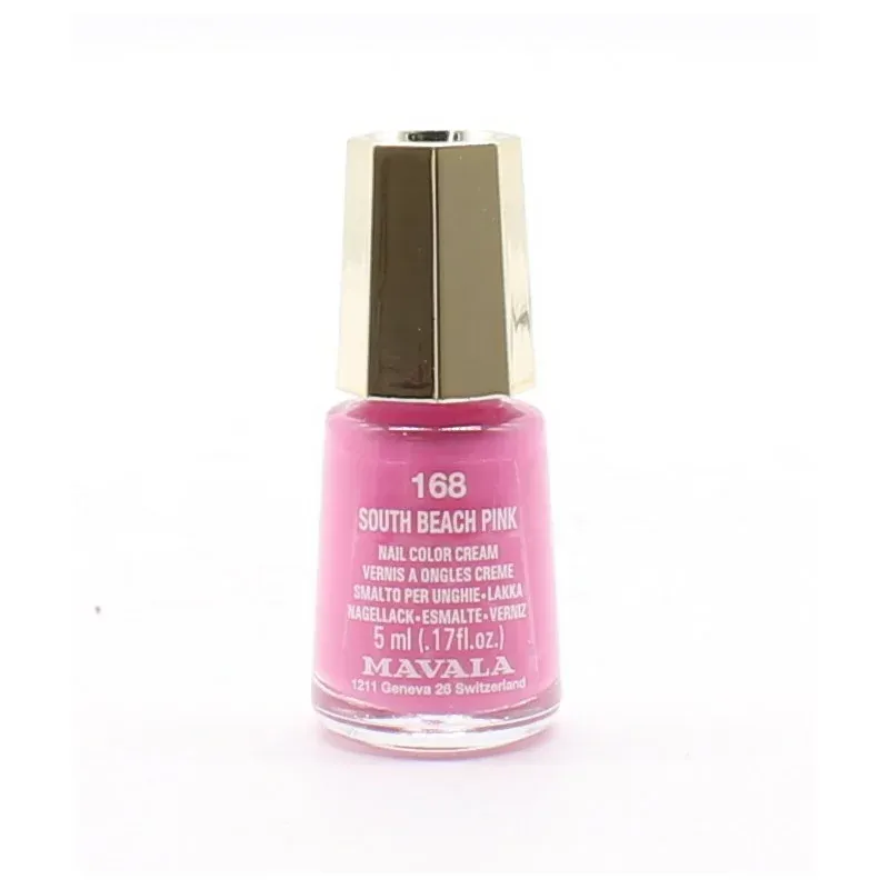 Mavala 168 South Beach Pink Vernis à Ongles 5ml