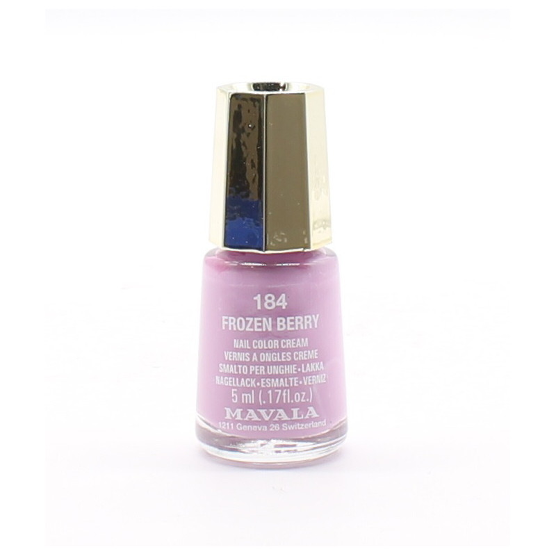 Mavala 184 Frozen Berry Vernis à Ongles 5ml - Univers Pharmacie Mavala 184 Frozen Berry Vernis à Ongles 5ml - Univers Pharmacie