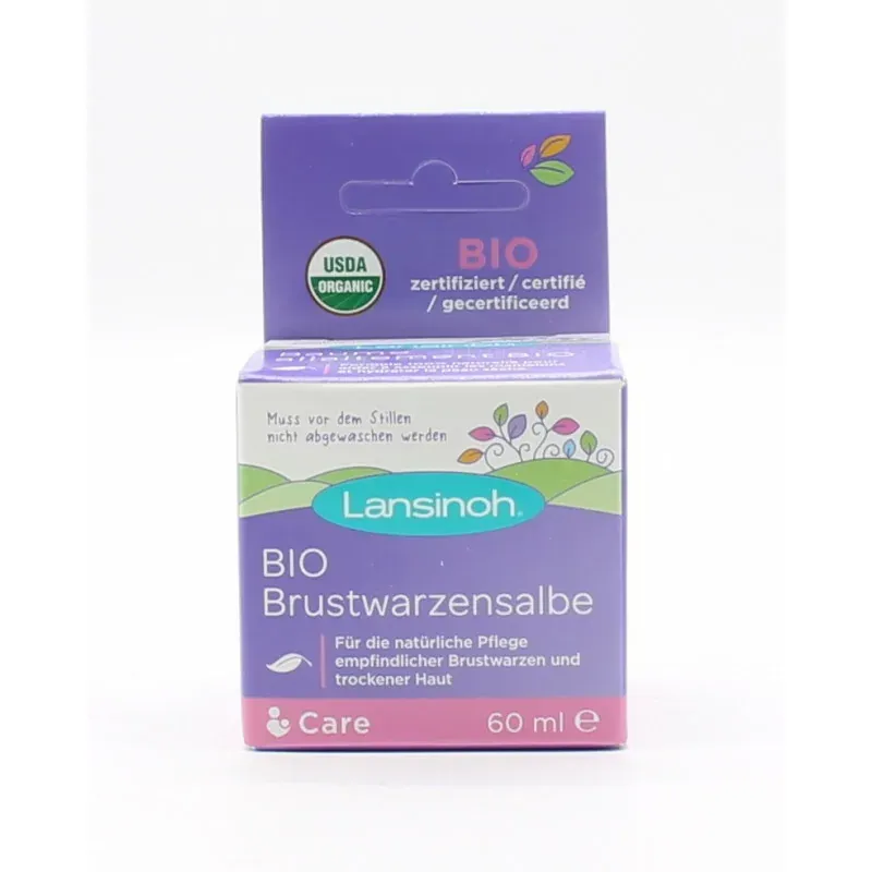 Lansinoh Baume Allaitement Bio 60ml - Univers Pharmacie