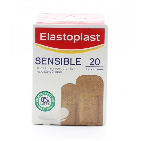 Elastoplast Sensible Pansements Peaux Métisses X20 - Univers Pharmacie