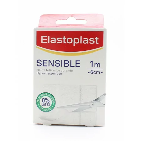 Elastoplast Sensible Pansement blanc 1m - Univers Pharmacie