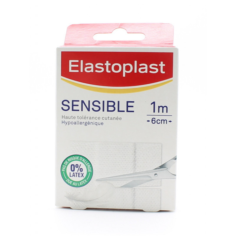 Elastoplast Sensible Pansement blanc 1m - Univers Pharmacie