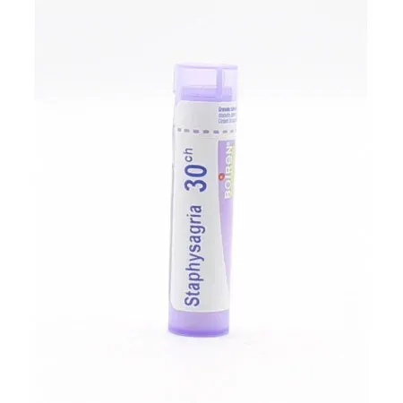 Boiron Staphysagria 30CH Tube Granules - Univers Pharmacie