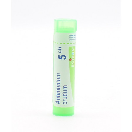 Boiron Antimonium Crudum 30CH Tube Granules - Univers Pharmacie