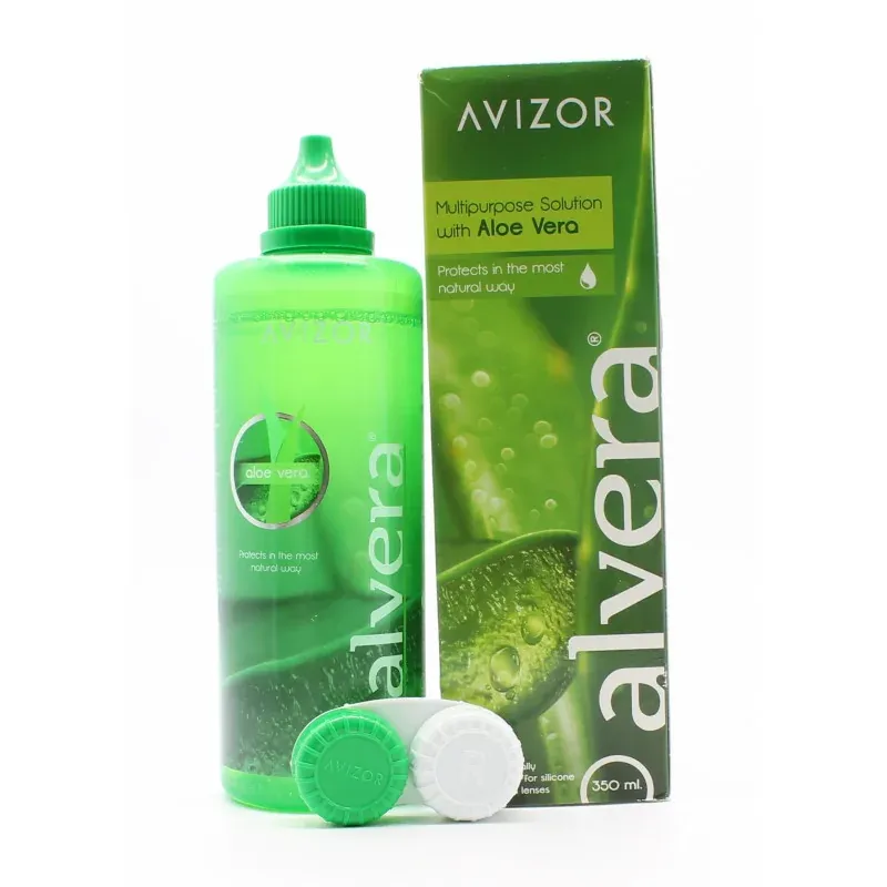 Avizor Alvera Solution Entretien Lentilles 350ml - Univers Pharmacie