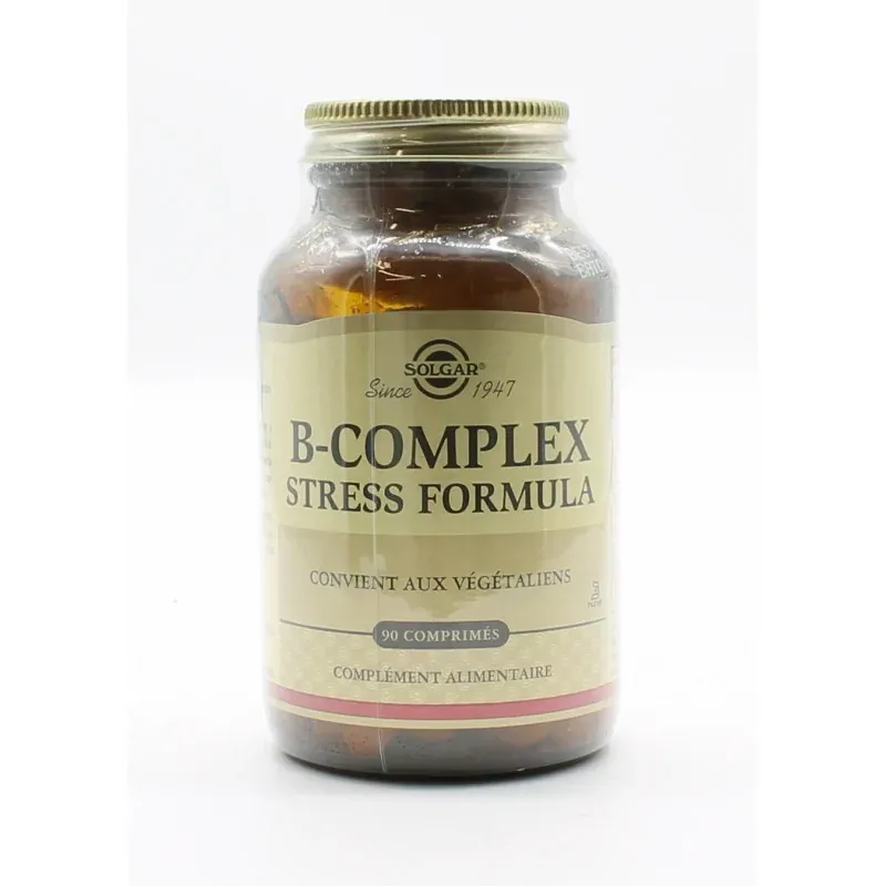 Solgar B-Complex Stress Formula 90 comprimés - Univers Pharmacie