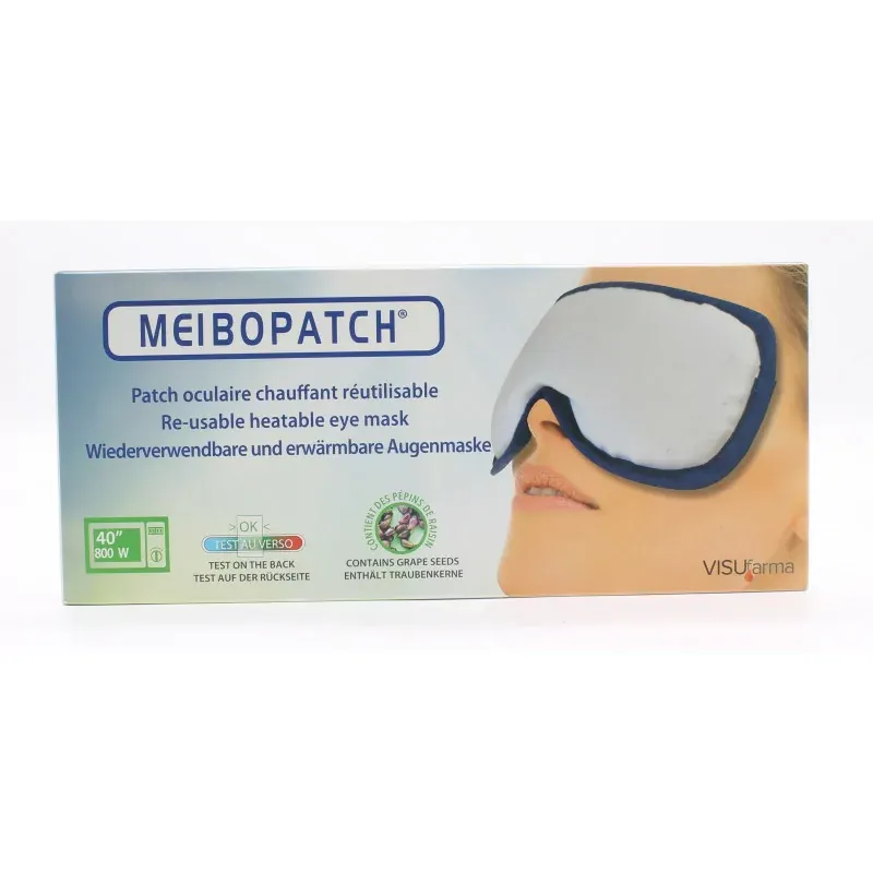 Meibopatch Patch Chauffant Oculaire Réutilisable - Univers Pharmacie Meibopatch Patch Chauffant Oculaire Réutilisable - Univers Pharmacie