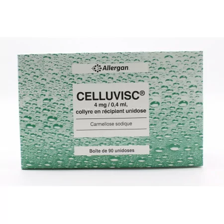 Celluvisc 4mg/0,4ml 90 unidoses - Univers Pharmacie