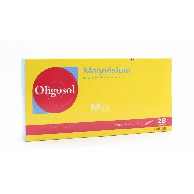 Oligosol Magnésium 28 ampoules - Univers Pharmacie