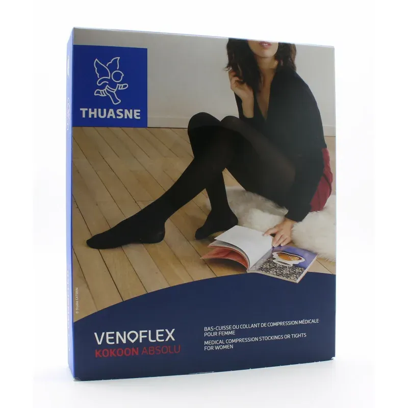 Thuasne Venoflex Kokoon Absolu Bas Beige Naturel Taille N2 - Univers Pharmacie