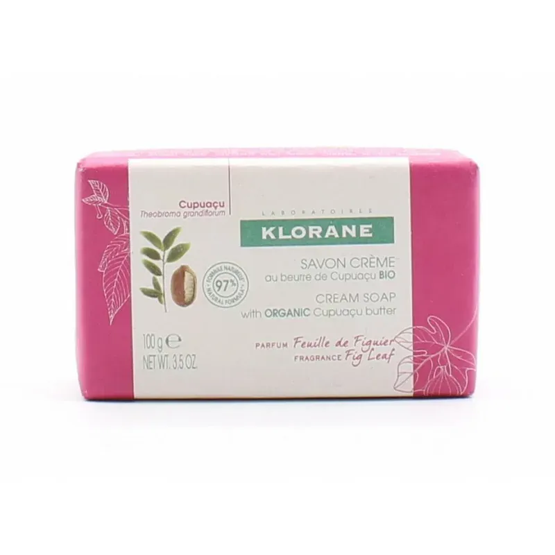 Klorane Gel Savon Crème Feuille de Figuier 100g - Univers Pharmacie
