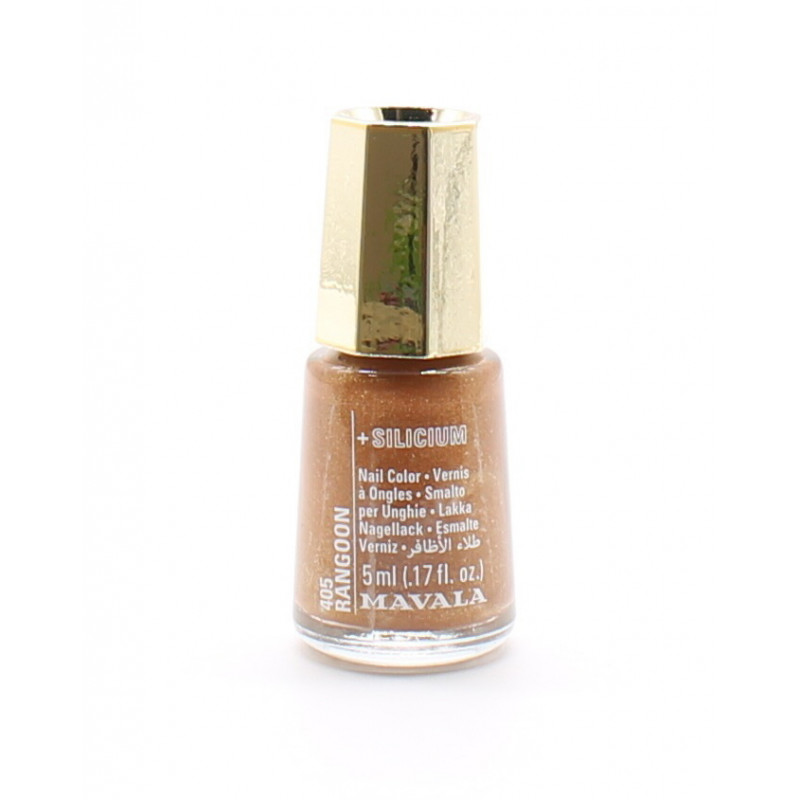 Mavala Iconic Colors Vernis à Ongles +Silicium 405 Rangoon 5ml - Univers Pharmacie Mavala Iconic Colors Vernis à Ongles +Silicium 405 Rangoon 5ml - Univers Pharmacie