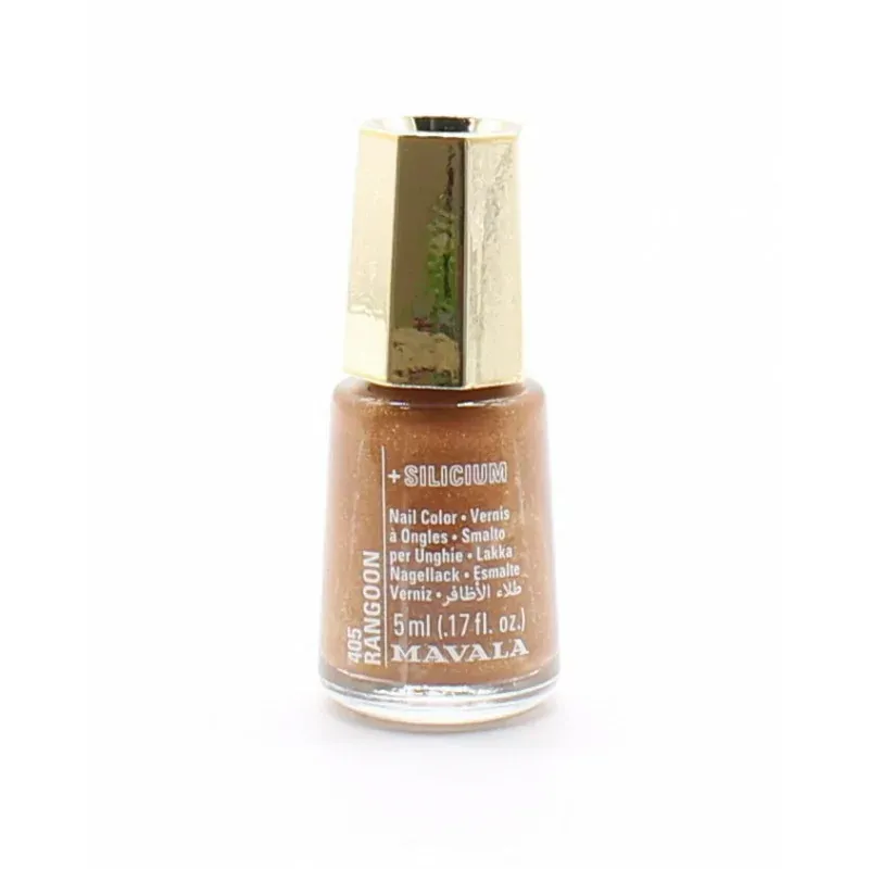 Mavala Iconic Colors Vernis à Ongles +Silicium 405 Rangoon 5ml - Univers Pharmacie