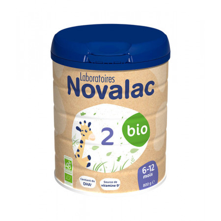 Novalac 2 Bio 800g - Univers Pharmacie