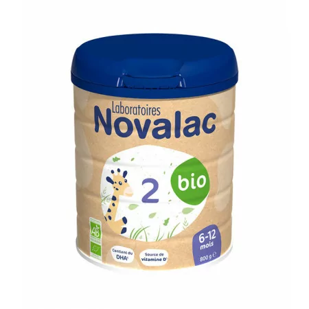 Novalac 2 Bio 800g - Univers Pharmacie