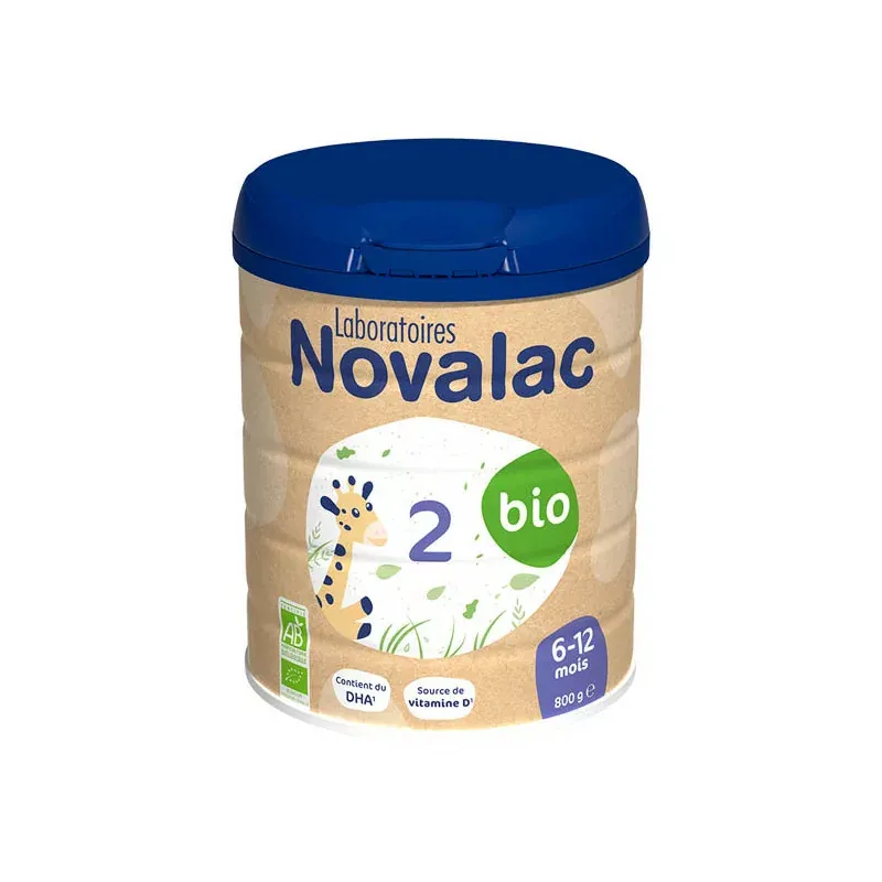 Novalac 2 Bio 800g - Univers Pharmacie