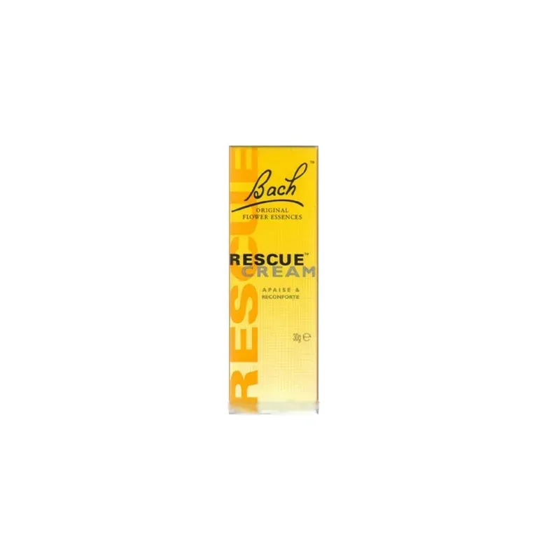 Rescue Crème Fleurs de Bach 30ml - Univers Pharmacie