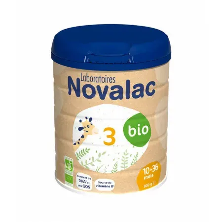 Novalac 3 Bio 800g - Univers Pharmacie