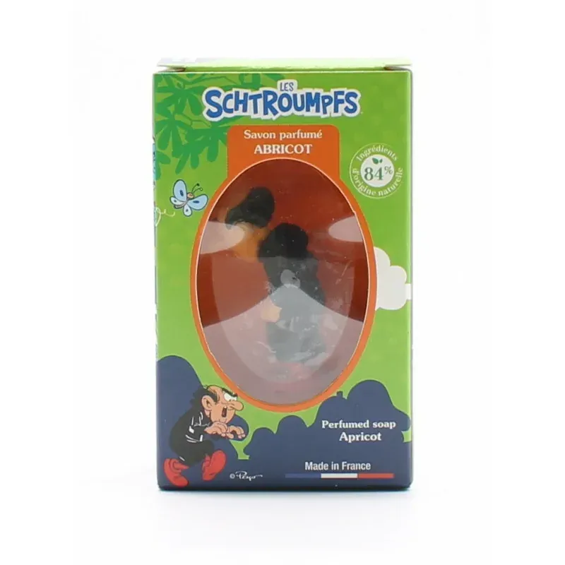 Les Schtroumpfs Savon Parfumé Abricot 80g