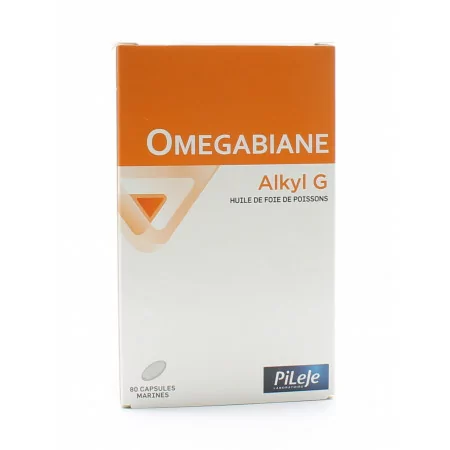 Omegabiane Alkyl G 80 capsules marines - Univers Pharmacie