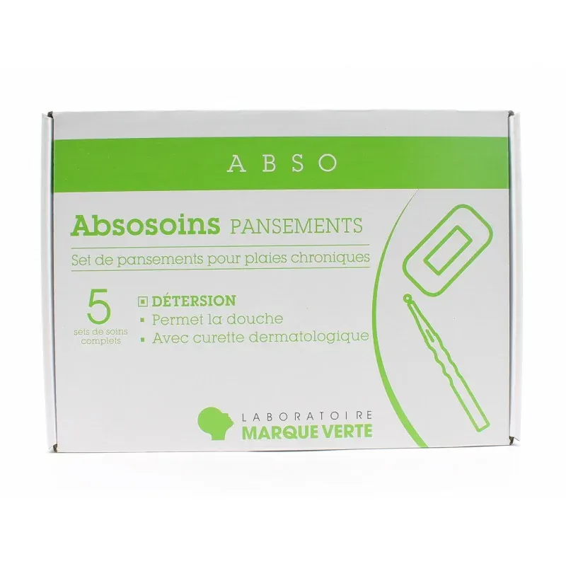 Absosoins Set de Pansements pour Plaies Chroniques - Univers Pharmacie