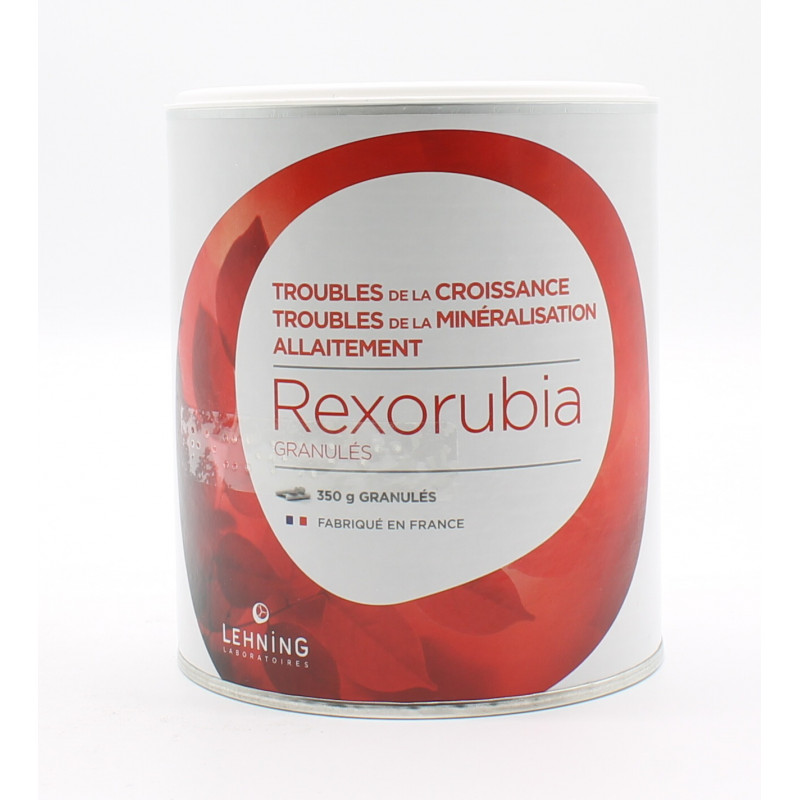 Rexorubia Granulés 350g - Univers Pharmacie Rexorubia Granulés 350g - Univers Pharmacie