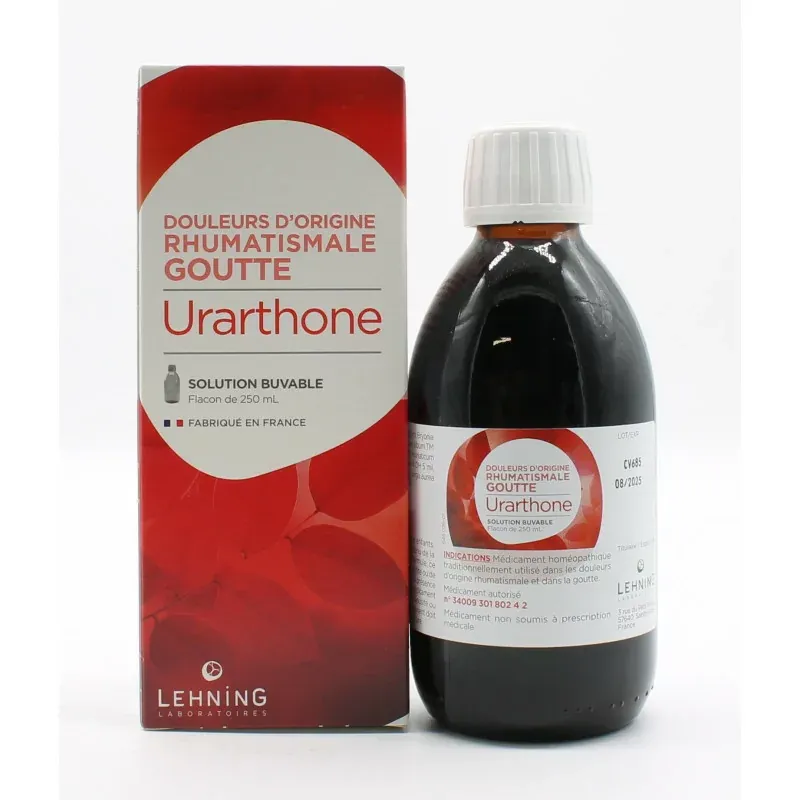 Lehning Urarthone 250ml - Univers Pharmacie
