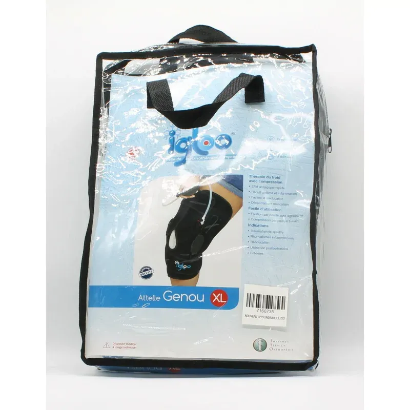 Igloo Attelle Genou Souple XL - Univers Pharmacie