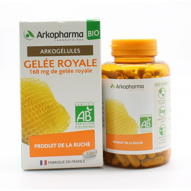 🌺🌿 Gelée royale Pollen Bio - 90 gélules - MGD