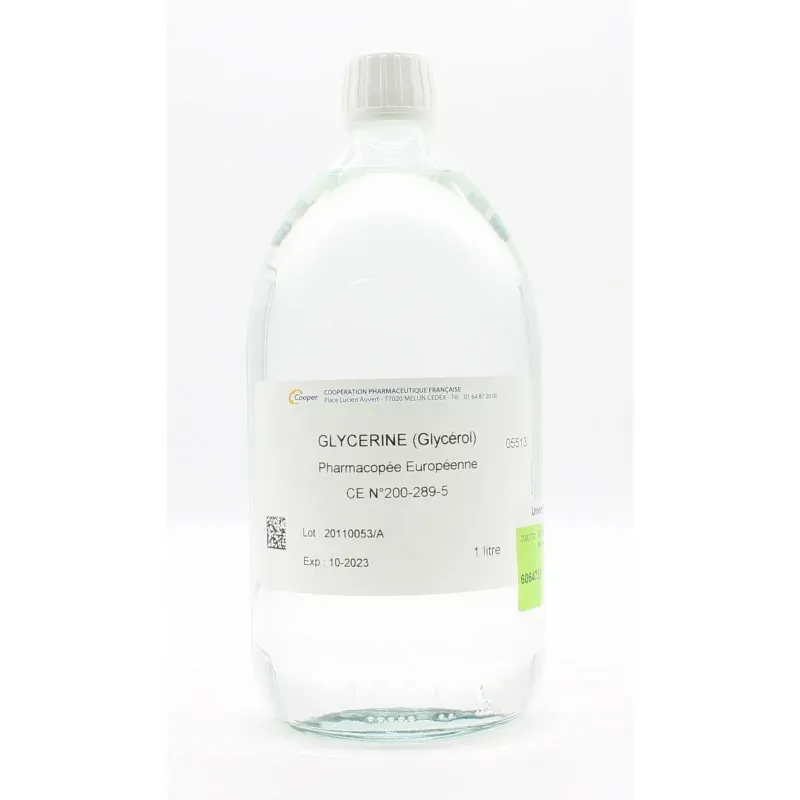 Cooper Glycérine 1 litre - Univers Pharmacie Cooper Glycérine 1 litre - Univers Pharmacie
