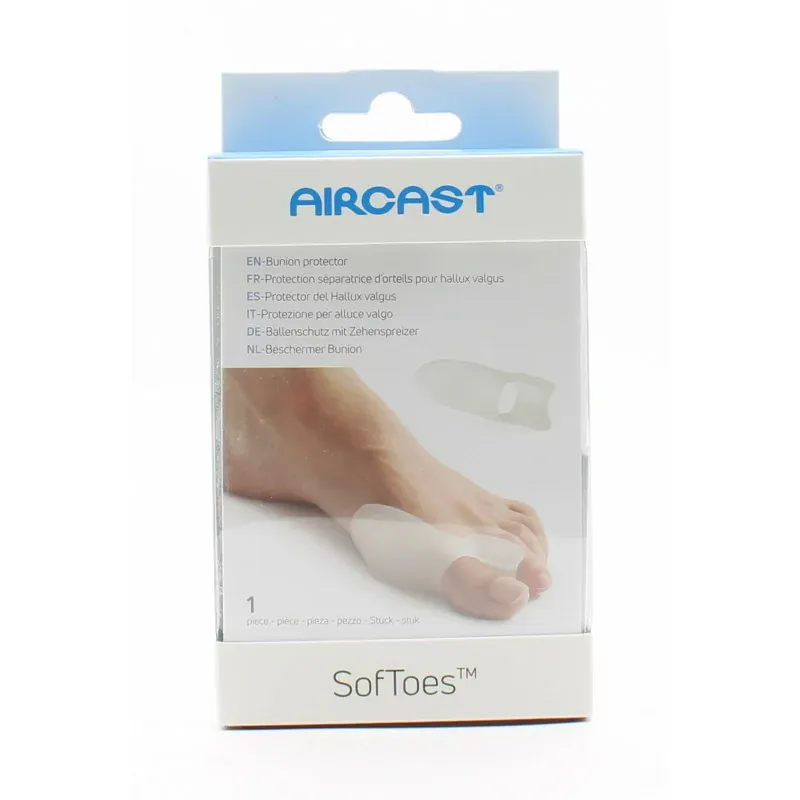 Aircast Softoes Séparateur d'Orteils Hallux Valugus - Univers Pharmacie