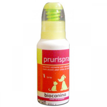 Solution Apaisante Prurispray Biocanina 80 ml