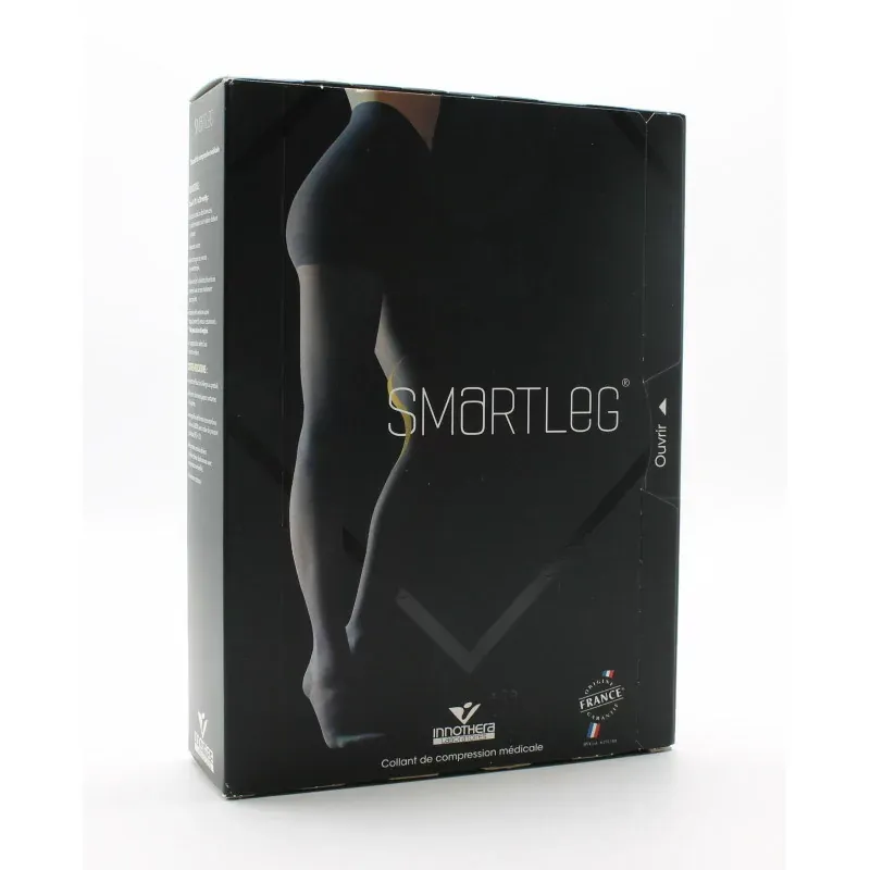 Smartleg Collant de Compression Médicale Taille 3 Court Naturelle - Univers Pharmacie