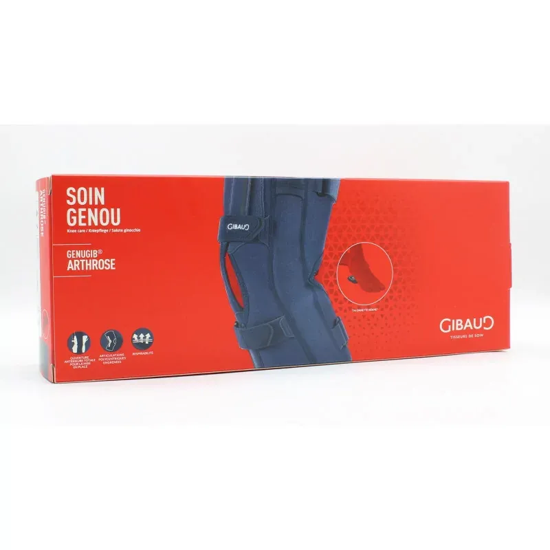Gibaud Soin Genou Genugib Arthrose Bleu Taille 2 - Univers Pharmacie