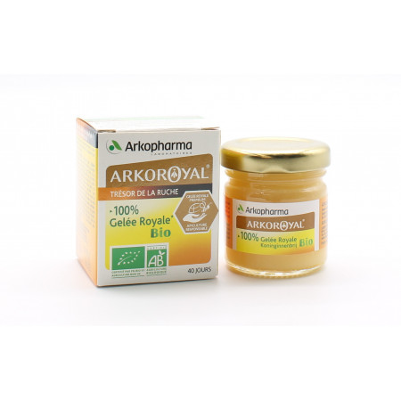 Arkopharma Arkoroyal 100% Gelée Royale Bio 40g - Univers Pharmacie