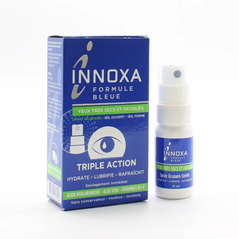 Innoxa Spray Oculaire Yeux Très Secs & Fatigués 10ml - Univers Pharmacie