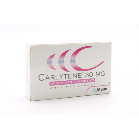 Carlytene 30mg 32 comprimés - Univers Pharmacie