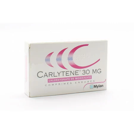 Carlytene 30mg 32 comprimés - Univers Pharmacie