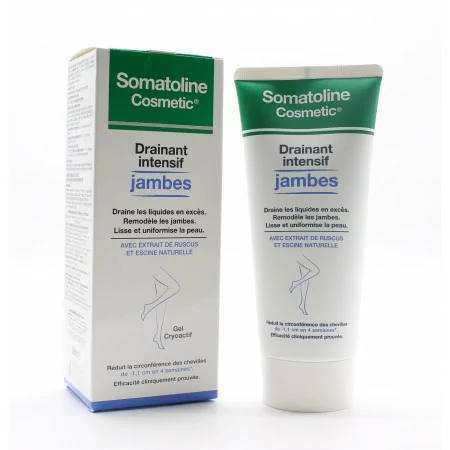 Somatoline Cosmetic Drainant Intensif Jambes 200ml - Univers Pharmacie
