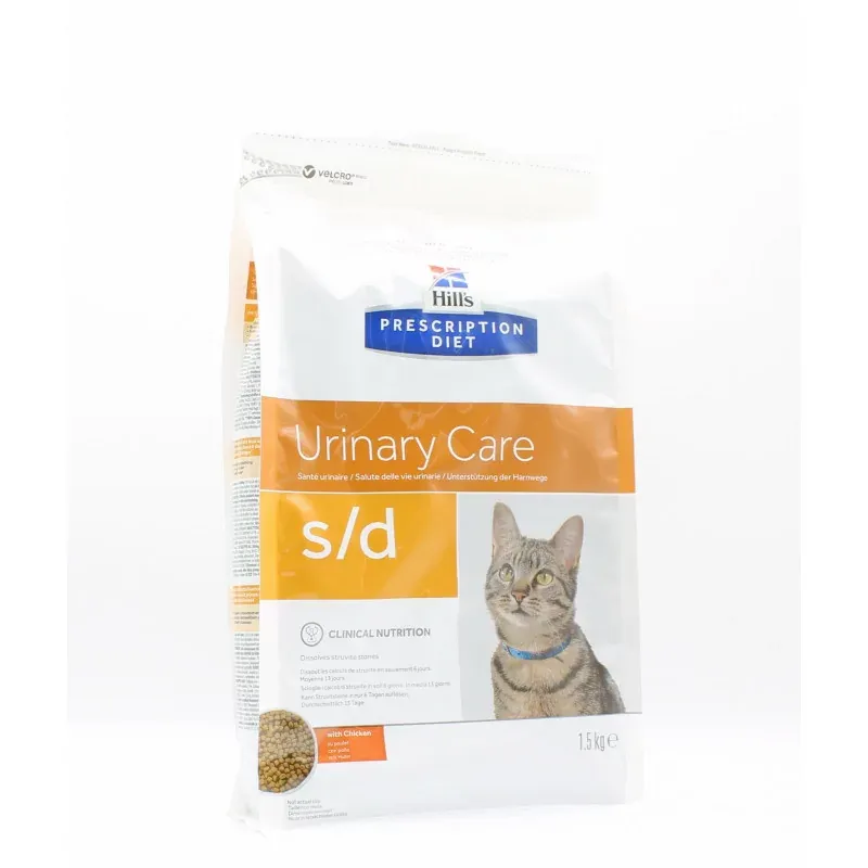 Hill's Prescription Diet Urinary Care S/D Chicken 1,5kg - Univers Pharmacie