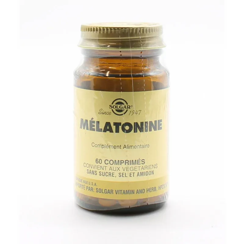 Solgar Mélatonine 1mg 60 comprimés