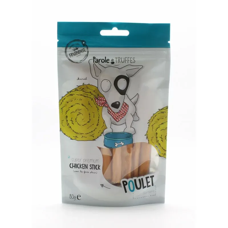 Parole de Truffes Batonnets Poulet 80g - Univers Pharmacie