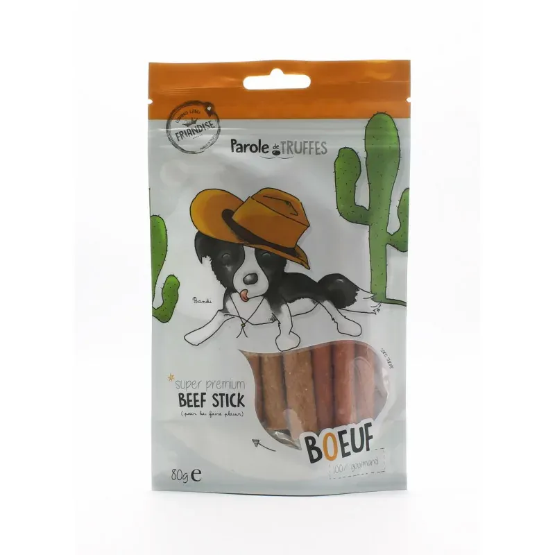 Parole de Truffes Batonnets Bœuf 80g - Univers Pharmacie