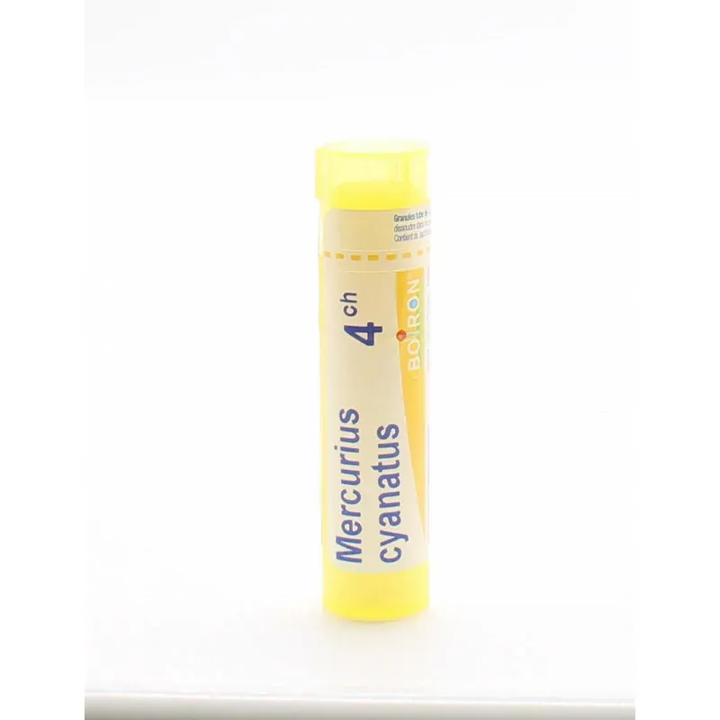 Boiron Mercurius Cyanatus 4ch tube granules - Univers Pharmacie