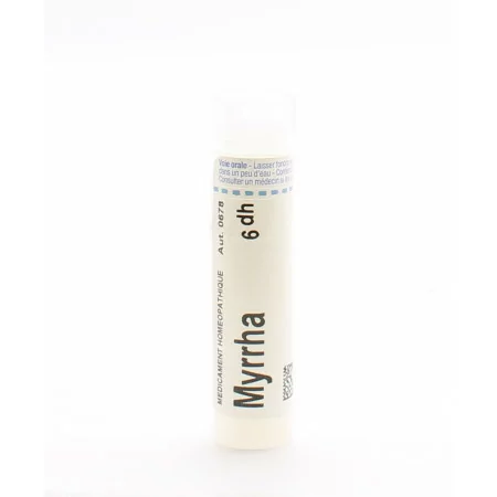 Boiron Myrrha 6dh tube granules - Univers Pharmacie