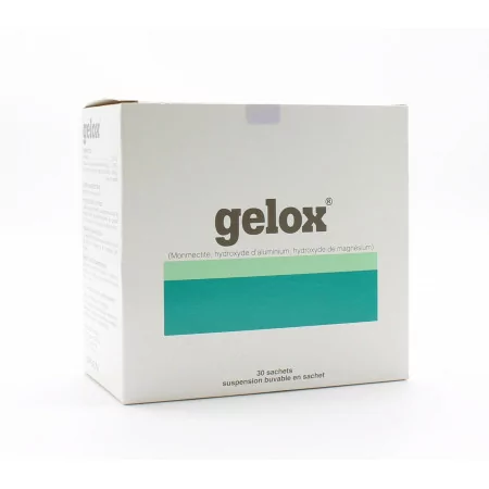 Gelox suspension buvable 30 sachets - Univers Pharmacie